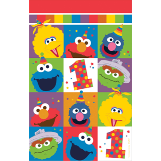Image sur ELMO TURNS 1  - TABLE COVER