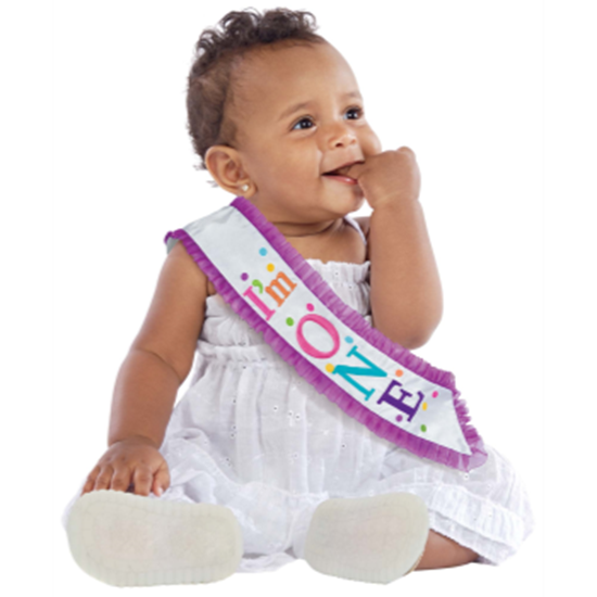 Picture of WEARABLES - 1st BIRTHDAY RAINBOW SASH