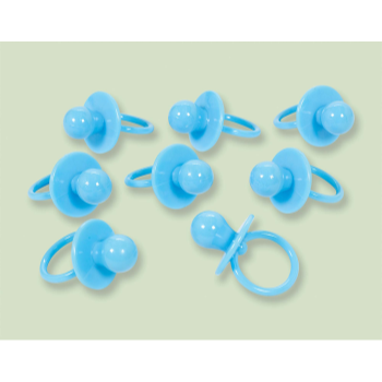 Image de BLUE PACIFIER FAVORS - LARGE