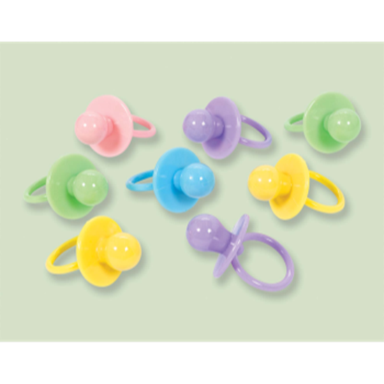 Picture of LARGE MULTI COLOURED PACIFIER FAVORS