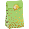 Picture of MULTI COLOUR  FAVOR BAGS WITH GOLD POLKA DOTS