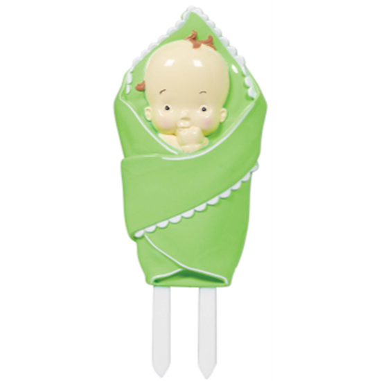 Picture of DECOR - BABY IN POD CAKE TOPPER