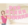 Picture of DECOR - COMMUNION PERSONALIZED BANNER - PINK