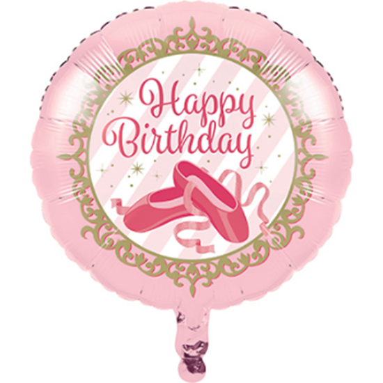 Image sur TWINKLE TOES BALLET - 18" MYLAR BALLOON