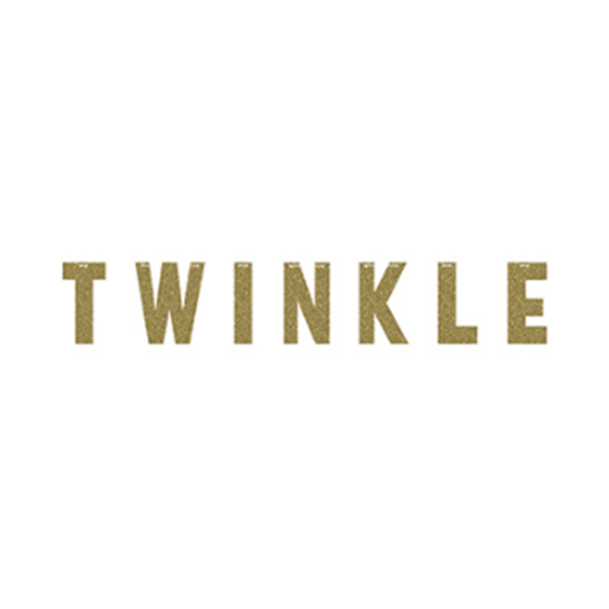 Image sur ONE LITTLE STAR - TWINKLE LETTER BANNER - GOLD