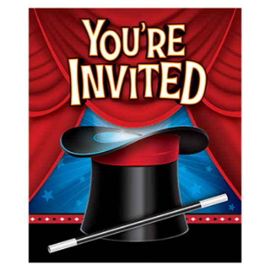 Image sur MAGIC PARTY - INVITATIONS