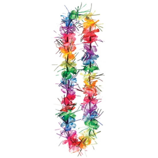 Image sur RAINBOW LEI W/ TINSEL