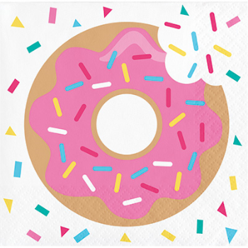 Image de DONUT TIME - BEVERAGE NAPKINS