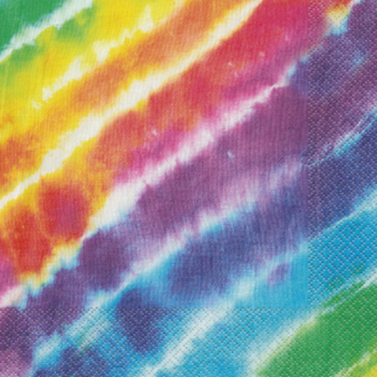 Picture of 60'S - TIE DYE LUNCHEON NAPKINS