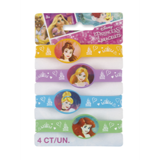 Picture of DISNEY PRINCESS - RUBBER BRACELETS