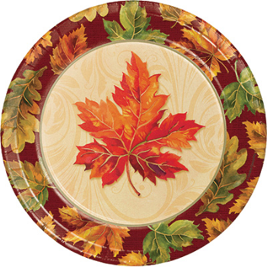 Picture of FALL FLOURISH 9" PLATES