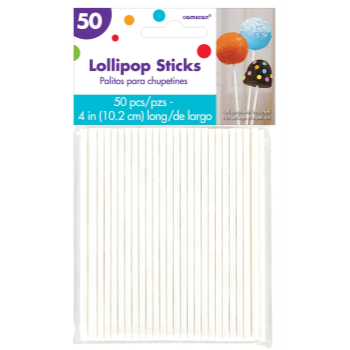 Image de 4" LOLLIPOP STICKS - 50CT