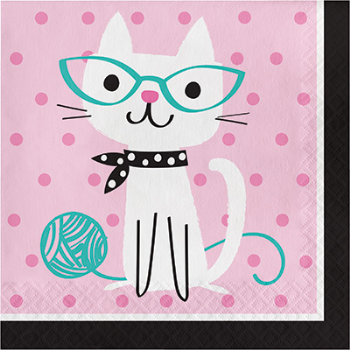 Image de PURR-FECT PARTY - LUNCHEON NAPKINS