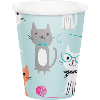 Image de PURR-FECT PARTY - 9oz CUPS