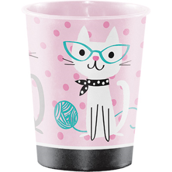 Picture of PURR-FECT PARTY - 16oz PLASTIC CUP