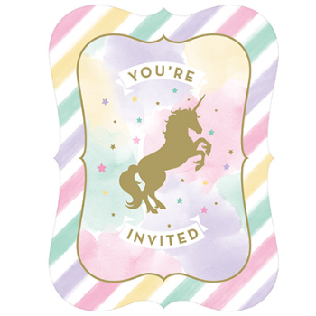 Picture of UNICORN SPARKLE - INVITATIONS