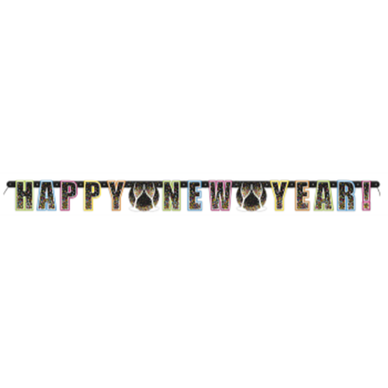 Image sur DECOR - CONFETTI NEW YEAR JOINTED BANNER