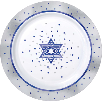 Image de PASSOVER PREMIUM PLASTIC 10" PLATES