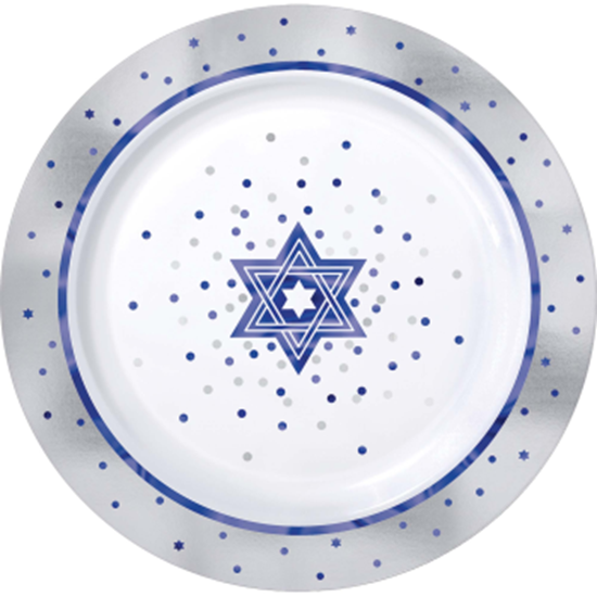 Picture of PASSOVER PREMIUM PLASTIC 10" PLATES