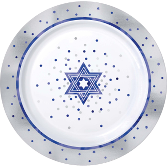 Picture of PASSOVER PREMIUM PLASTIC 7" PLATES