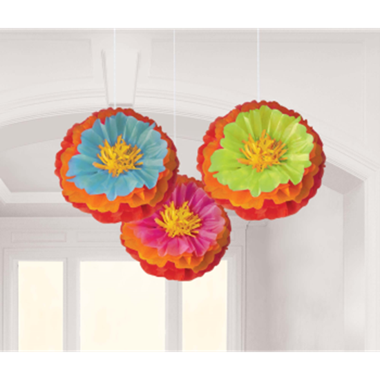 Picture of FIESTA FLUFFY  FLOWER DECORATION