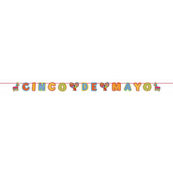 Image de CINCO DE MAYO GLITTER BANNER