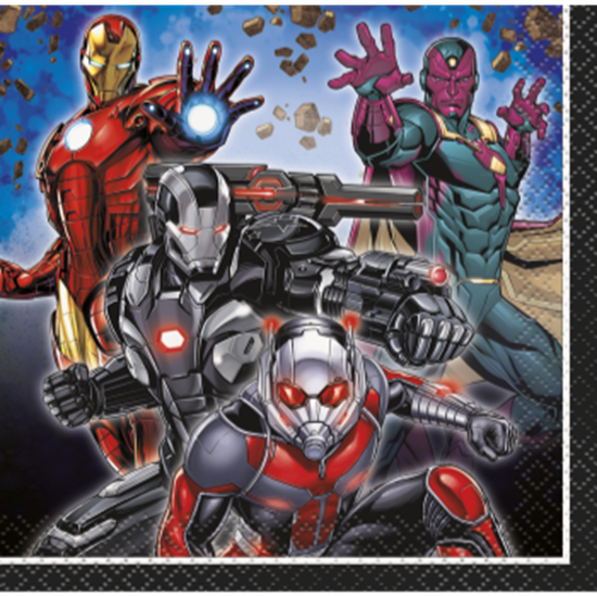 Image sur AVENGERS - BEVERAGE NAPKIN