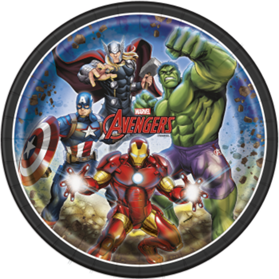 Picture of AVENGERS - 9" ROUND PLATE