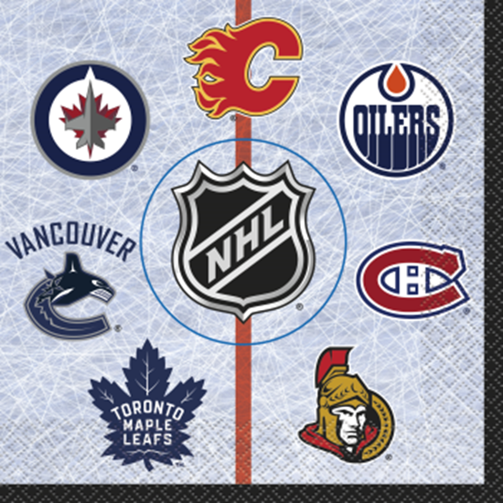 Picture of NHL LUNCHEON NAPKINS