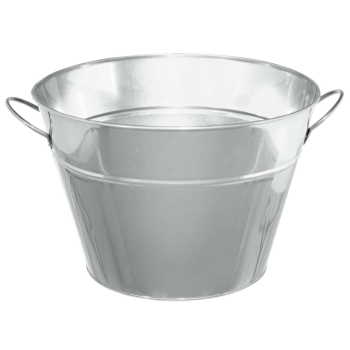 Image de SILVER - METAL PARTY TUB