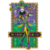 Picture of MARDI GRAS JUMBO CUTOUTS