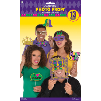 Image de MARDIS GRAS PHOTO PROP KIT