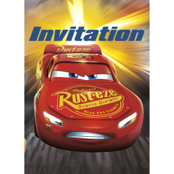 Picture of CARS 3 - INVITES