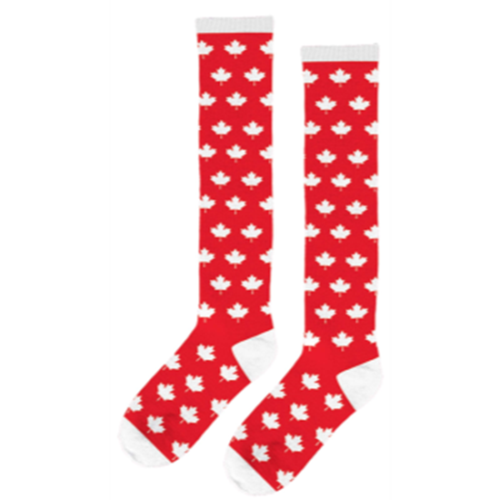 Picture of CANADA DAY KNEE HIGH SOCKS