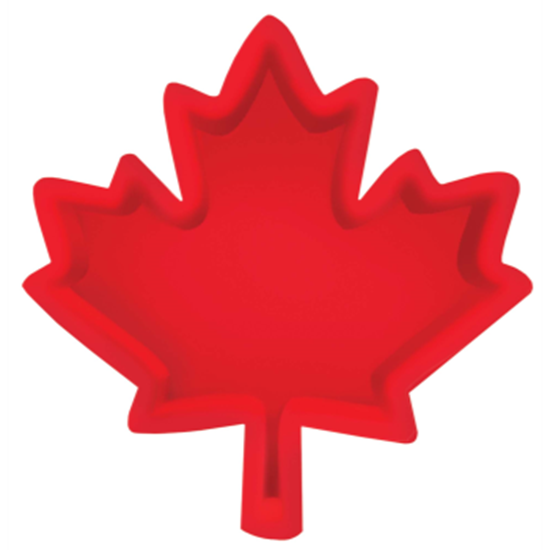 Image sur CANADA DAY MAPLE LEAF SNACK TRAY