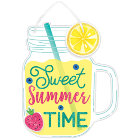 Picture of SWEET SUMMER TIME MASON JAR HANGING SIGN