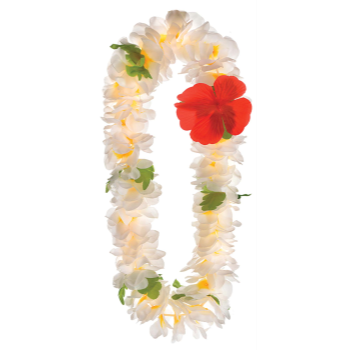 Picture of WEARABLES - 40" WHITE FLORAL LEIS