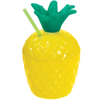 PartyMart. TABLEWARE - 22oz BEACH BALL CUP WITH STRAW