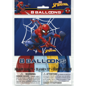 Picture of SPIDER MAN - 12" LATEX BALLOONS