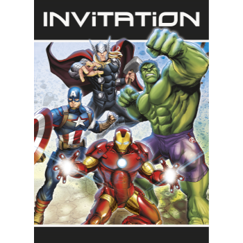 Image de AVENGERS -  INVITES