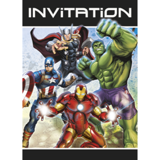 Picture of AVENGERS -  INVITES