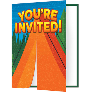 Picture of CAMP OUT - INVITATIONS
