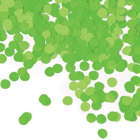 Image sur TISSUE CONFETTI - LIME