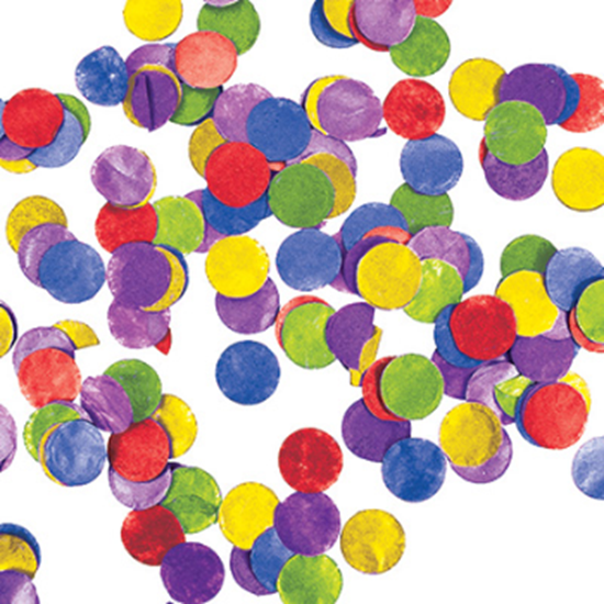 Image sur TISSUE CONFETTI - MULTI COLOR