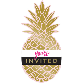 Picture of PINEAPPLE WEDDING INVITATIONS