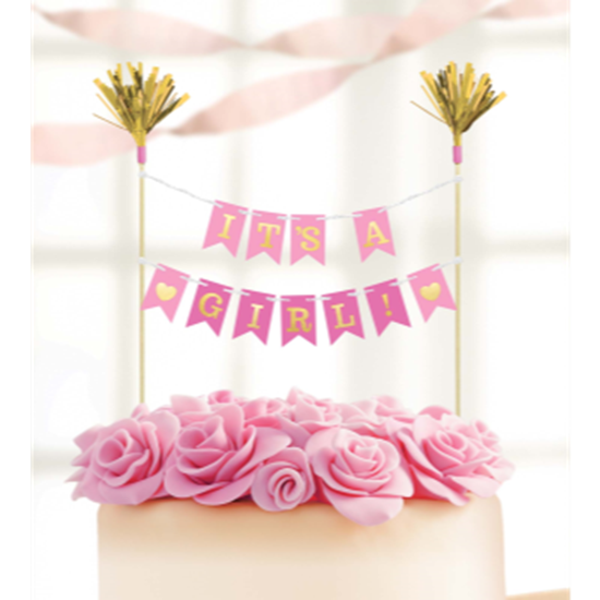 PartyMart. IT'S A GIRL CAKE PICK