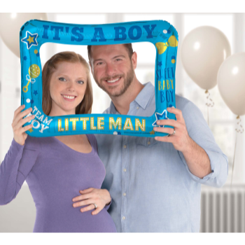 Picture of GENDER REVEAL - INFLATABLE FRAME - BOY