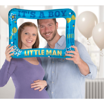 Image de GENDER REVEAL - INFLATABLE FRAME - BOY