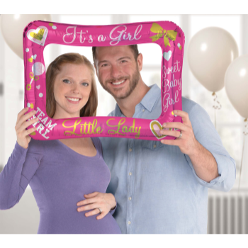 Image de GENDER REVEAL - INFLATABLE FRAME - GIRL