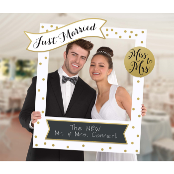 Picture of WEDDING CUSTOMIZABLE GIANT PHOTO FRAME